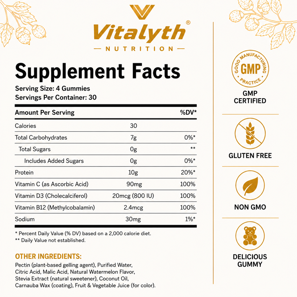 10G Whey Isolate Protein Gummies